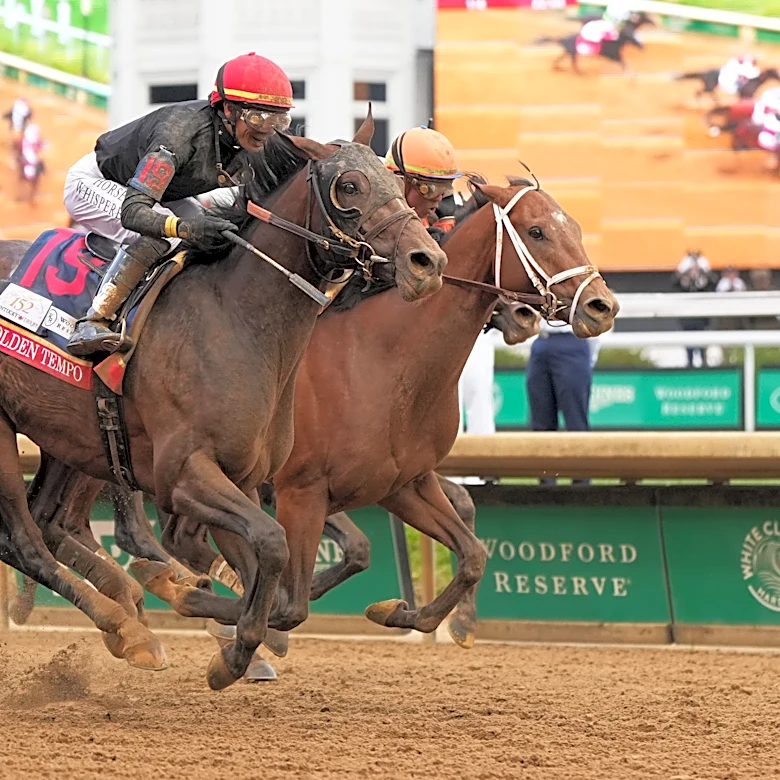 Cherie DeVaux must decide if Golden Tempo will run Preakness for a shot at the Triple Crown