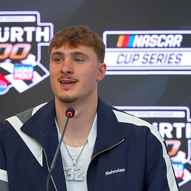 NBA top rookie Cooper Flagg gets a ride from NASCAR rookie Connor Zilisch