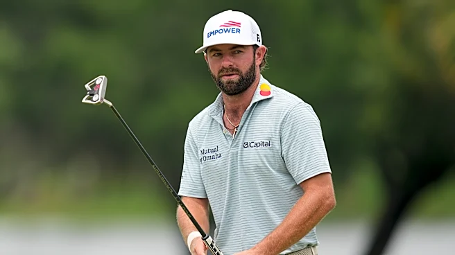 With Trump watching in Doral, Cameron Young finishes off wire-to-wire win at Cadillac Championship