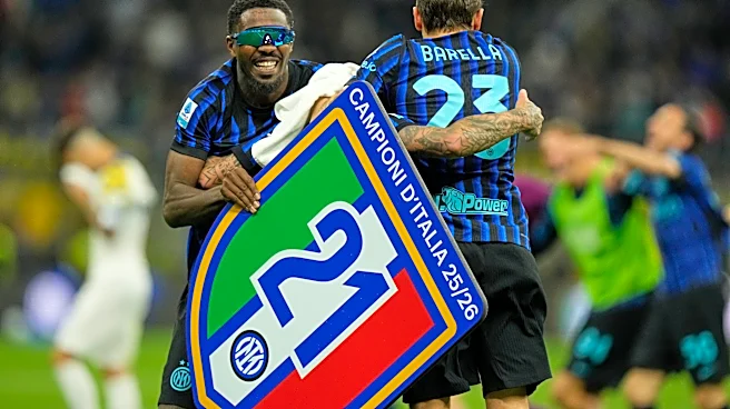 Thuram's goal and Lautaro's assist lead Inter to the Serie A title and a long-awaited San Siro party