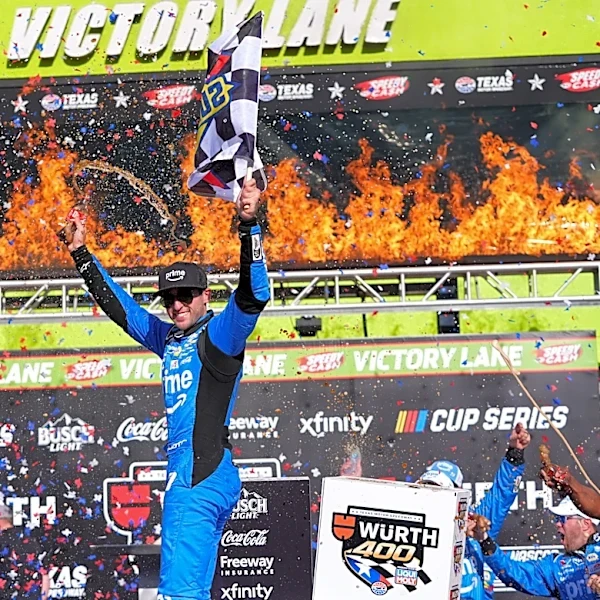 Chase Elliott wins at Texas to join Tyler Reddick as multiple Cup Series winners this season