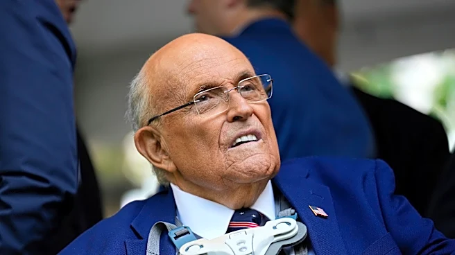 Rudy Giuliani hospitalized in critical condition, his spokesman says