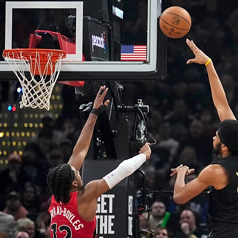 Allen ties career high with 22 points as Cavaliers beat Raptors 114-102 to advance