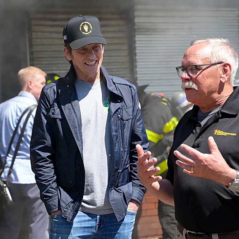 Denis Leary’s ‘crazy idea’ puts civilians through FDNY training to raise funds for fire departments