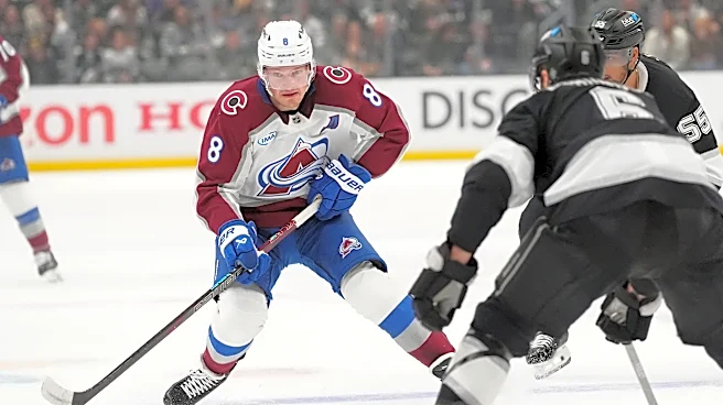 Cale Makar returns from injury, scores twice as Avalanche outlast Wild 9-6 in wacky Game 1