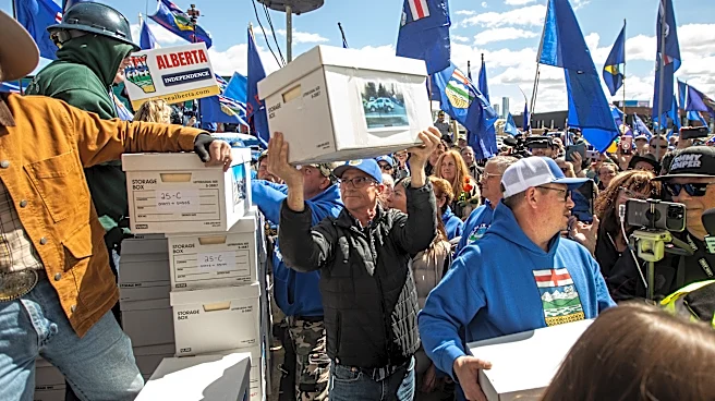 Alberta separatist group says it has enough signatures to trigger referendum on leaving Canada