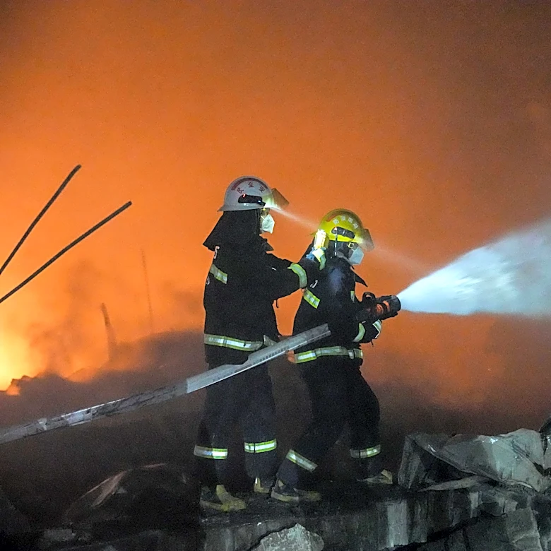 An explosion at a fireworks plant in China kills at least 21 people, state media says