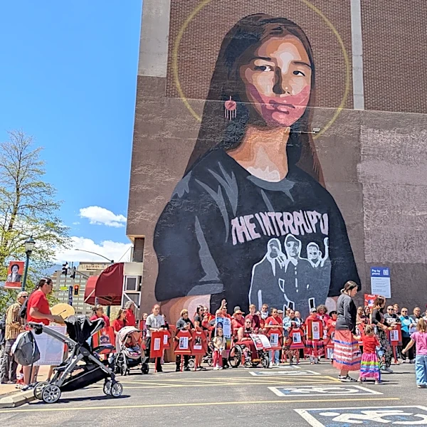 Indigenous people honor and raise awareness for relatives who are missing or have been killed