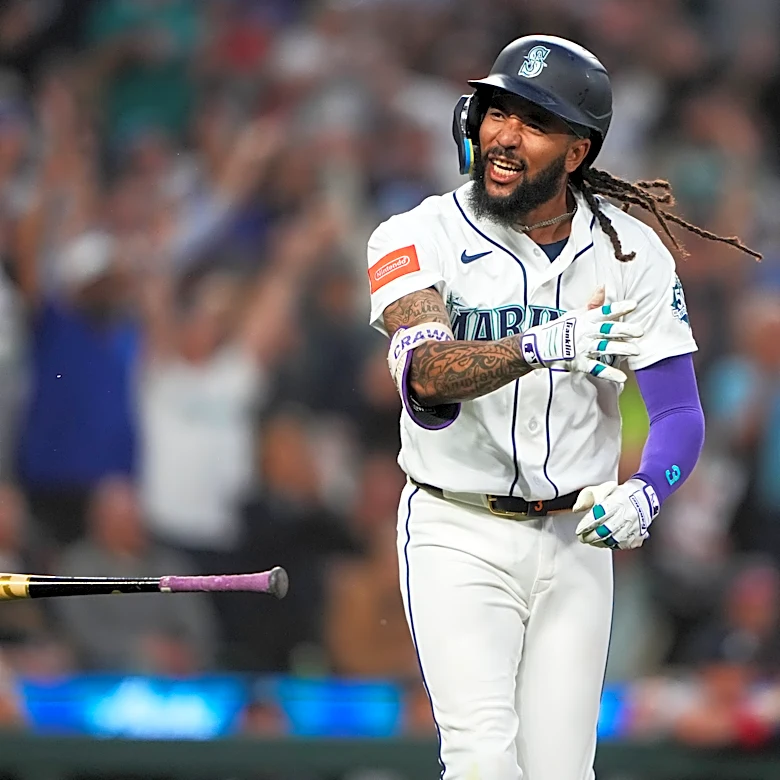 J.P. Crawford hits go-ahead HR as Mariners rally from 4 runs down, beat Braves 5-4