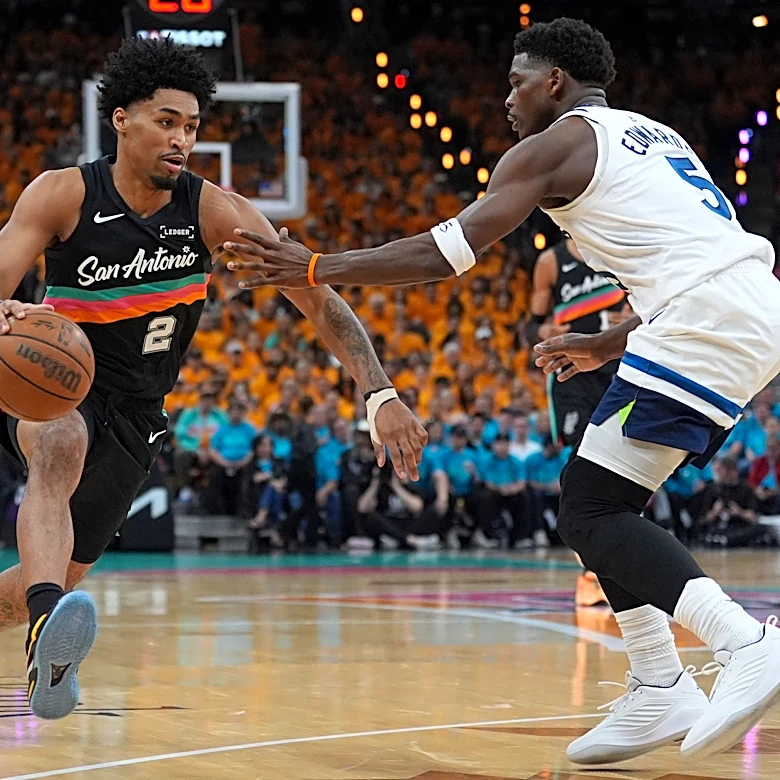 Anthony Edwards was supposed to miss the first 2 games. Instead, he stole Game 1 for Timberwolves