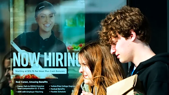 U.S. job openings were unchanged at 6.9 million in March but hiring improved