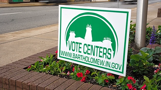 The Latest: Voters head to the polls for primaries in Ohio and Indiana