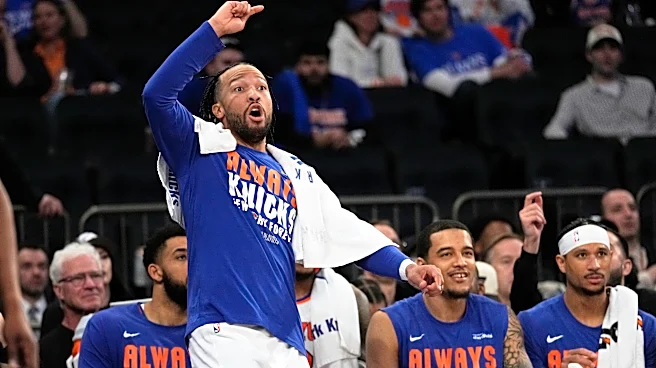 The Knicks are the East favorites in the sportsbooks and suddenly look like it on the court