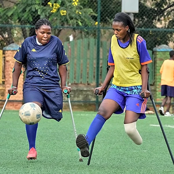 Amputee football players in Rwanda find healing and a sense of community