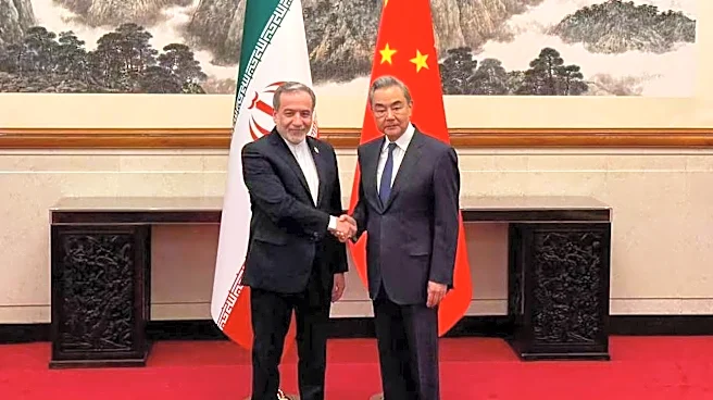 China's top envoy tells his Iranian counterpart a ‘comprehensive ceasefire’ is needed