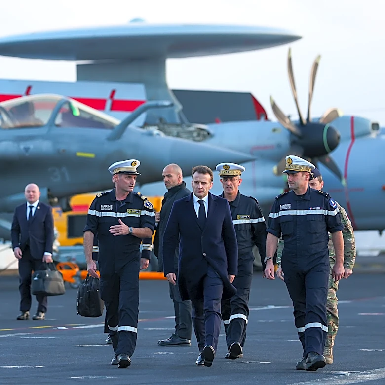 France moves nuclear-powered carrier toward Hormuz in potential mission, as Trump pauses US effort