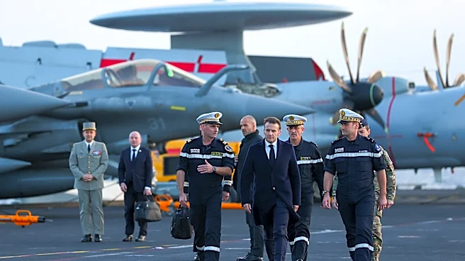 France moves aircraft carrier group toward Strait of Hormuz for possible defensive mission