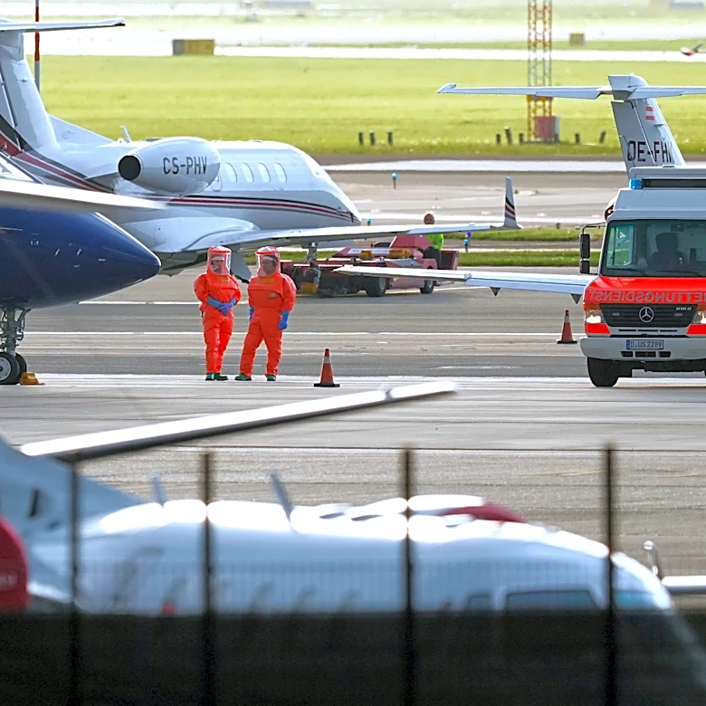 The Latest: Cruise ship hantavirus patients arrive in Europe for treatment