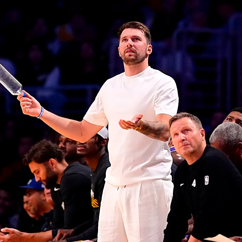 Luka Doncic says being injured during Lakers' playoff run has been 'very frustrating'