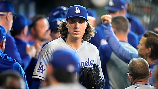 Dodgers’ Tyler Glasnow leaves vs Astros before second inning with back spasms