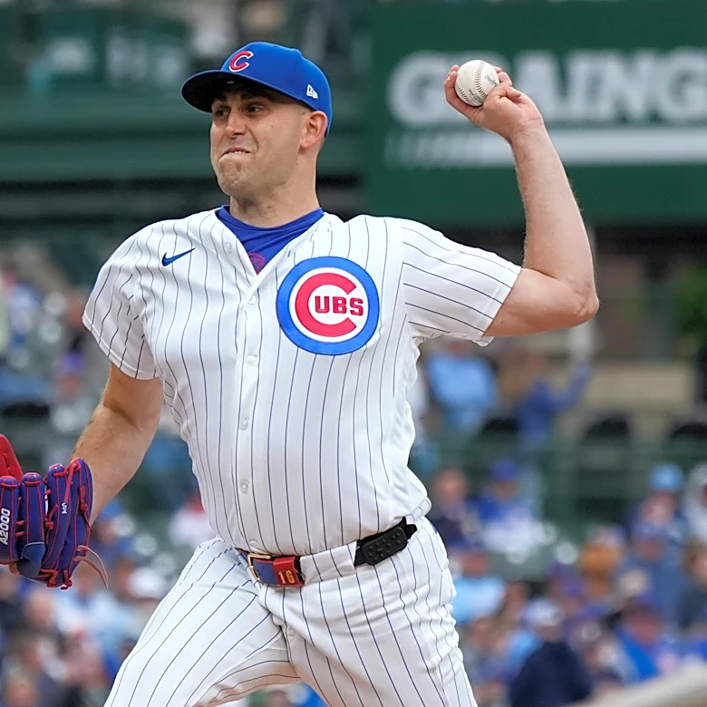 Cubs pitcher Matthew Boyd injures his left knee while sitting down with his kids at home