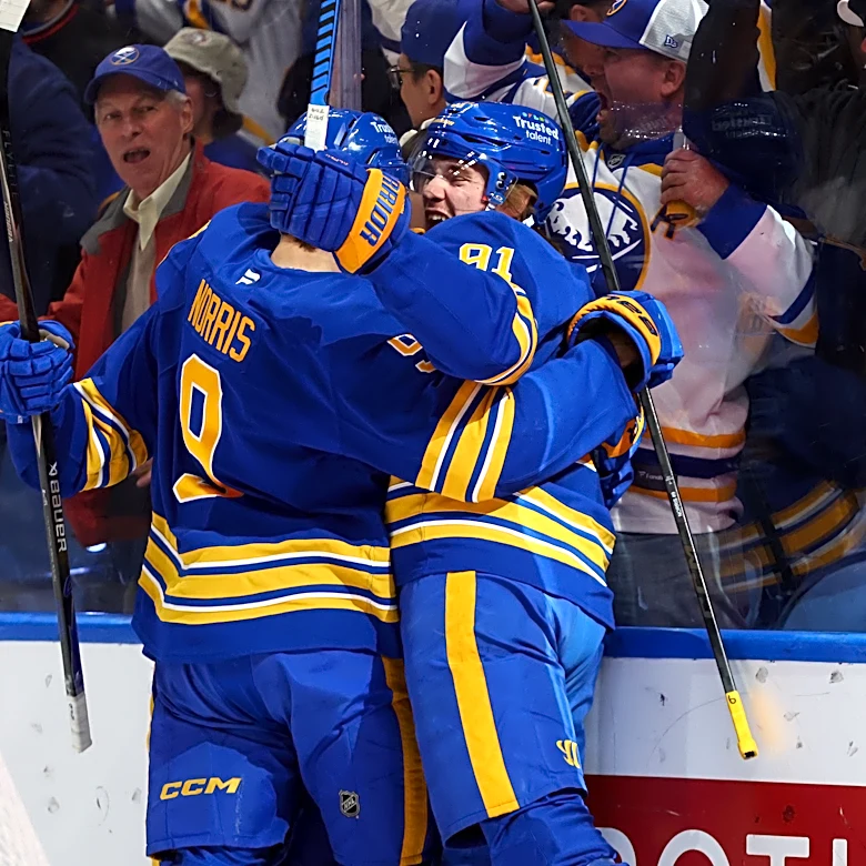 Byram, McLeod score to revive Sabres power play in 4-2 win over Montreal in 2nd round playoff opener