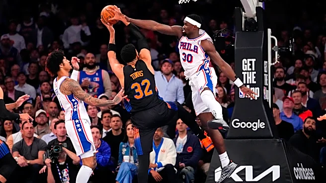 Joel Embiid misses Game 2 and the 76ers miss their big man in the 4th quarter of their loss