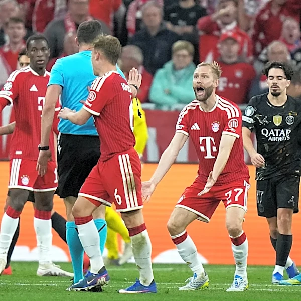 Bayern Munich falls short of Champions League final again ruing referee decisions