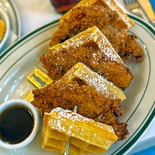 Chicken and Waffles add a sweet-salty twist to Mother’s Day