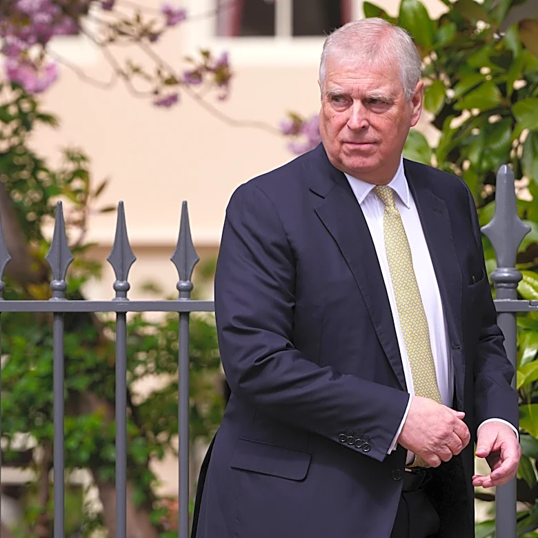 Man arrested on suspicion of weapon possession after report former Prince Andrew was threatened