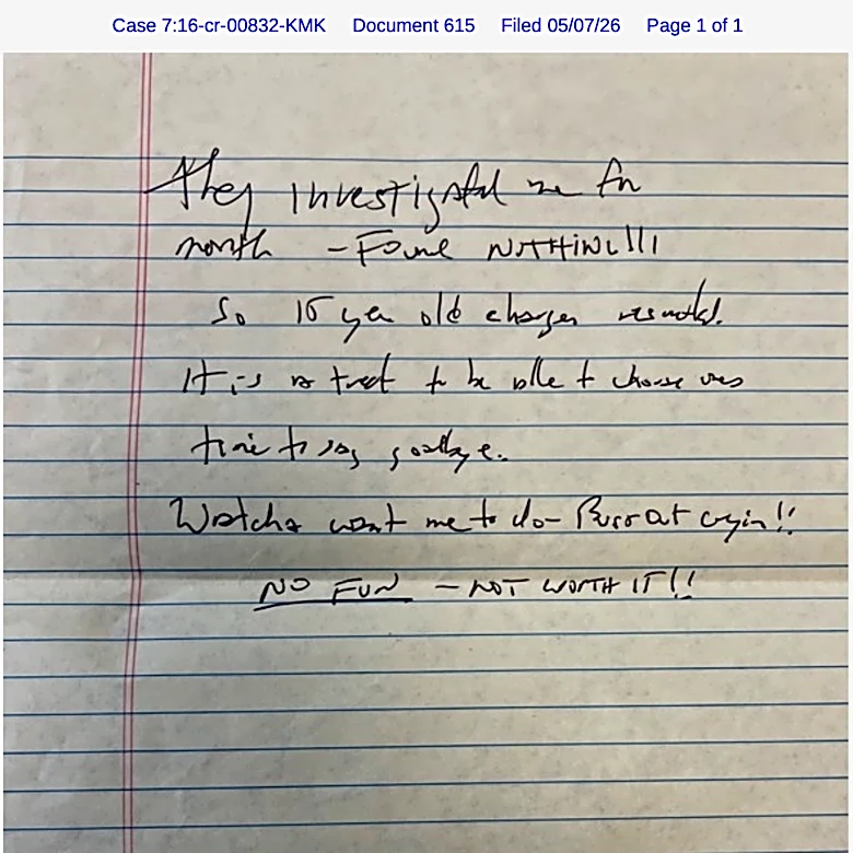 What to know about Jeffrey Epstein's ex-cellmate and the note he says he found