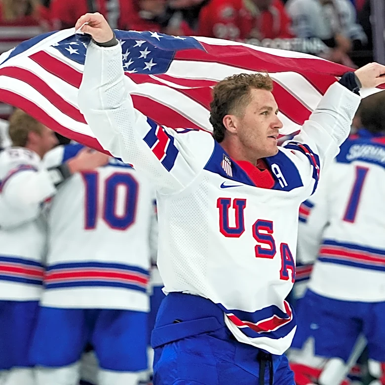 Matthew Tkachuk makes a Triple Gold Club bid by playing for the US at worlds