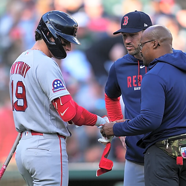 Red Sox place Roman Anthony on the 10-day IL with a sprained right wrist