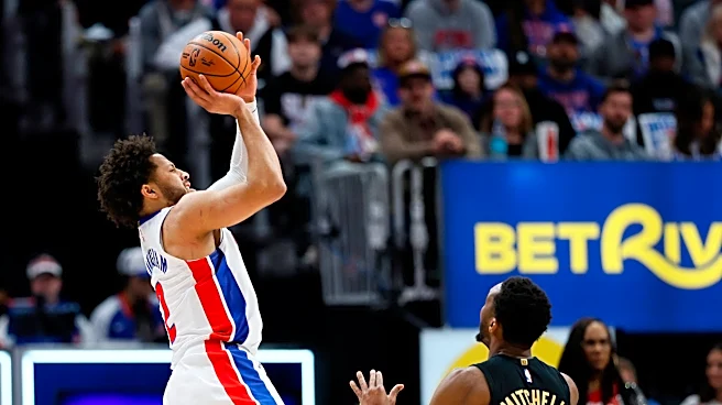 Cade Cunningham has 25 points and 10 assists to lift Pistons past Cavs 107-97 for a 2-0 lead