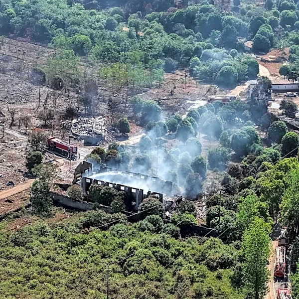The death toll from an explosion at a fireworks plant in China rises to 37
