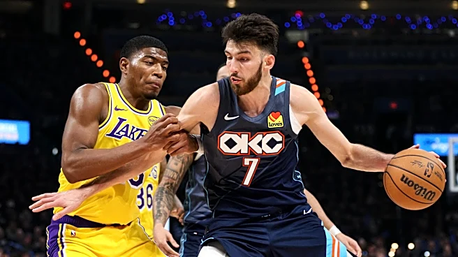 Holmgren and Gilgeous-Alexander each score 22 as Thunder take 2-0 lead over Lakers in West semis