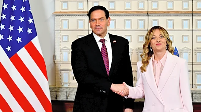 The Latest: Rubio meets with Italian leaders on Day 2 of US fence-mending visit