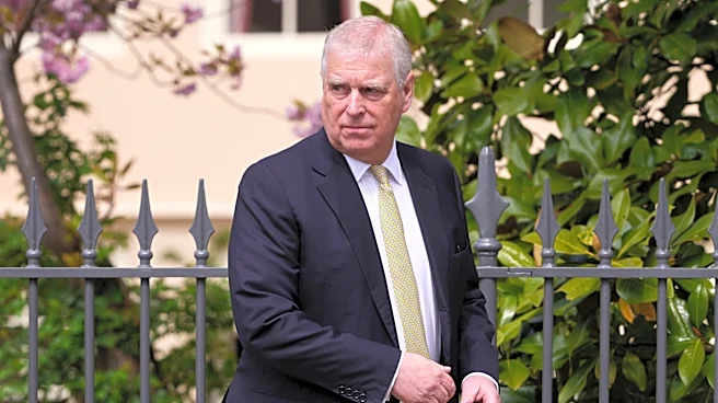 Man pleads not guilty to charge of threatening behavior toward ex-Prince Andrew