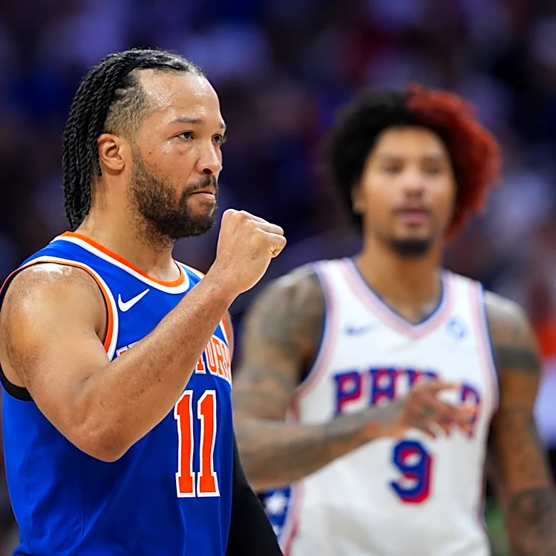 Jalen Brunson scores 33 points and helps Knicks take 3-0 lead over 76ers with 108-94 Game 3 win