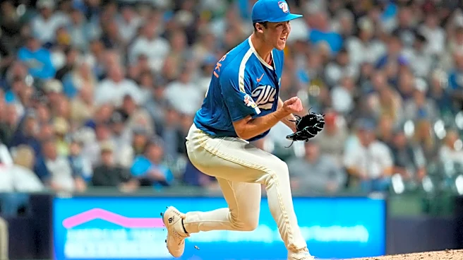 Flame-throwing Misiorowski strikes out 11 as Brewers blank Yankees 6-0