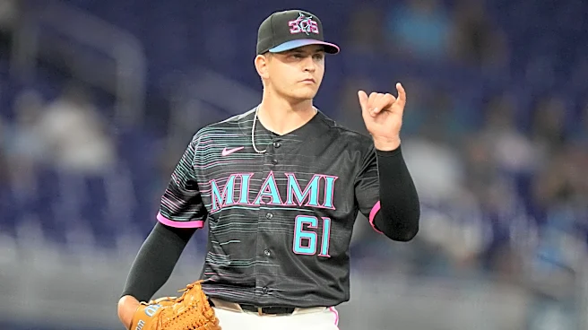 Robby Snelling makes his MLB debut for the Marlins in a 3-2 loss to the Nationals