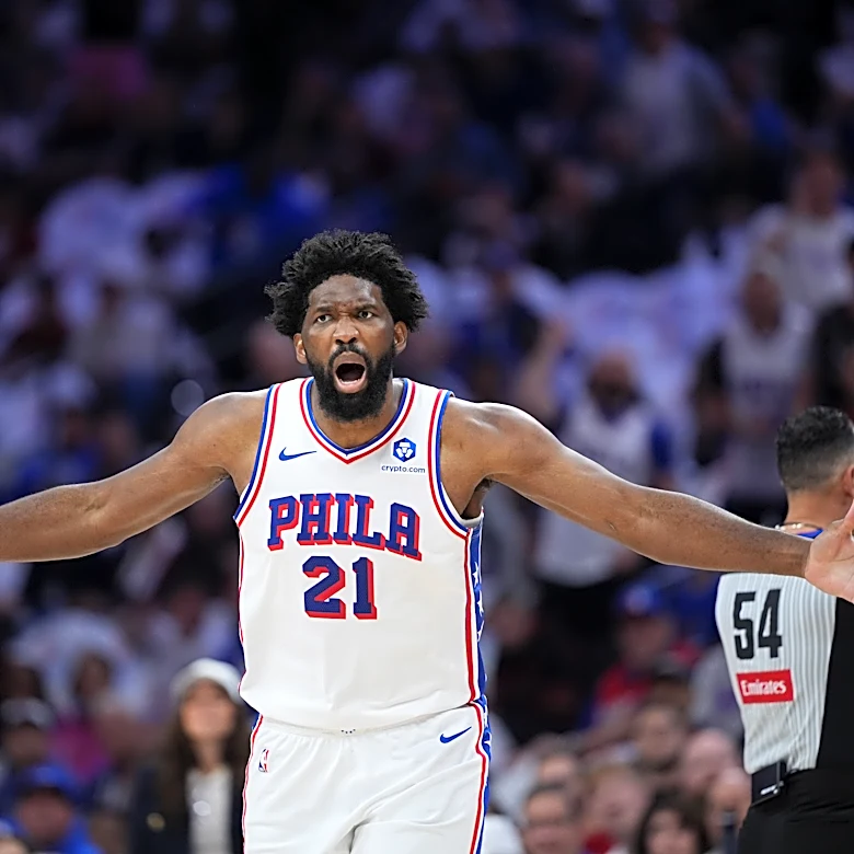 Joel Embiid returns from sore ankle and hip, but he's not enough for Sixers as Knicks go up 3-0