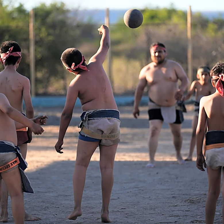 How a 3,400-year-old ballgame survives in Mexico against all odds