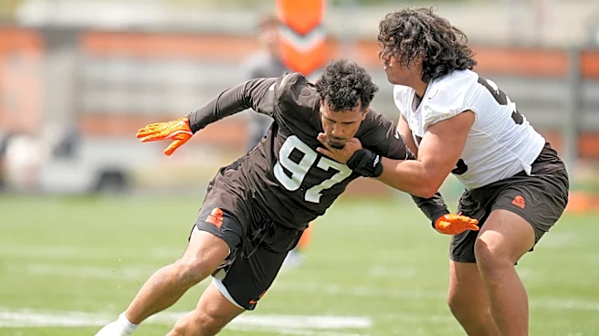 Browns rookie minicamp turns into a family affair for Spencer and Logan Fano