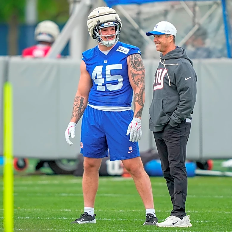 John Harbaugh considers his first Giants rookie minicamp a rehearsal more than a competition