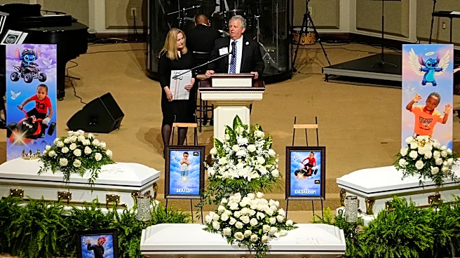 Eight children killed in Louisiana mass shooting remembered at funeral