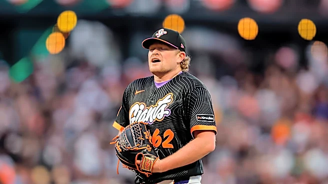 Giants ace Logan Webb goes on 15-day IL with right knee bursitis