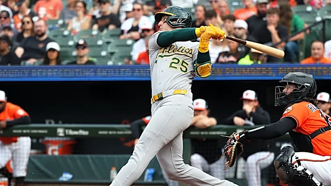 Rooker's 3-run homer and Civale's 5th-inning escape help the A's to a 6-2 win over the Orioles