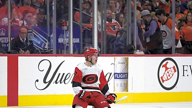Blake's overtime goal lifts the Hurricanes 3-2 over the Flyers for their second playoff series sweep