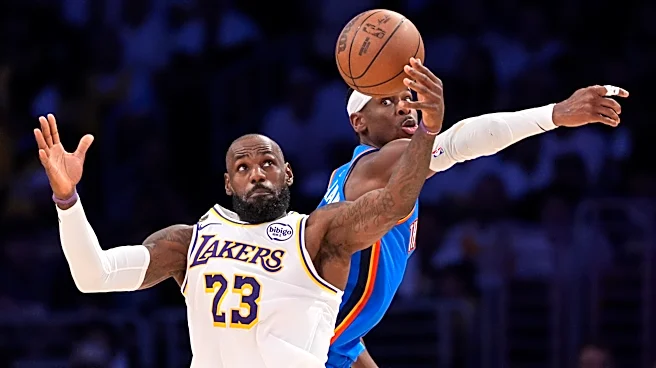 Thunder charge past Lakers 131-108 in Game 3 for another blowout in the champs' 7-0 playoff run